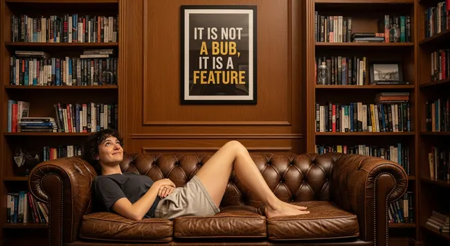 It is not a bub, it is a feature